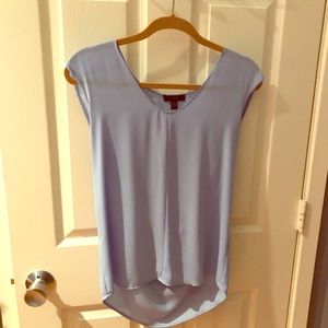 JCrew scoop neck cap sleeve blouse